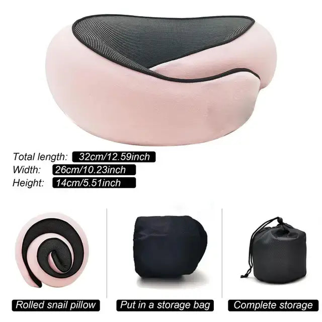 Memory Foam Travel Neck Pillow