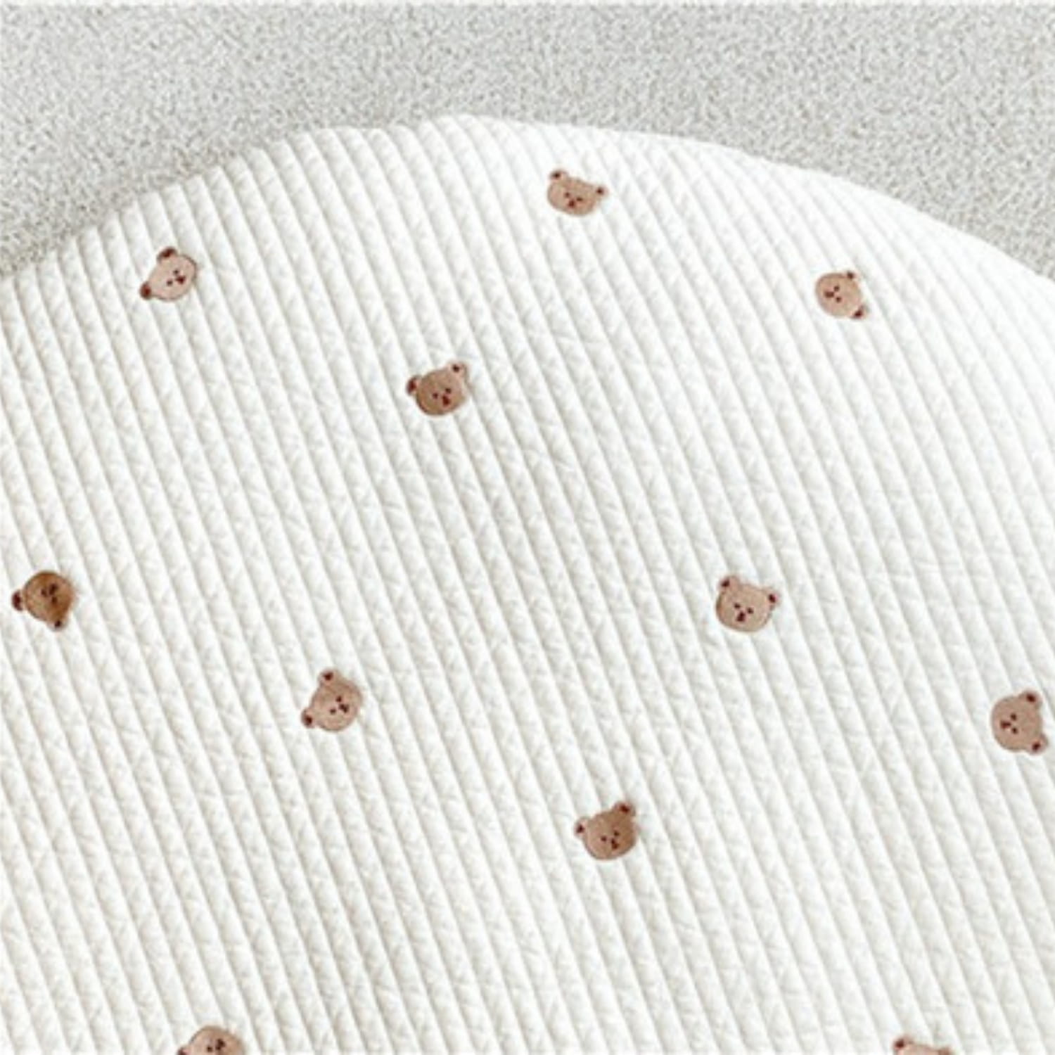Cuddly Bears Round Baby Playmat Soft Comfort Collection (85cm)