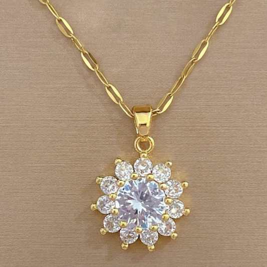Sunflower Necklace for Women - Fashion Jewelry