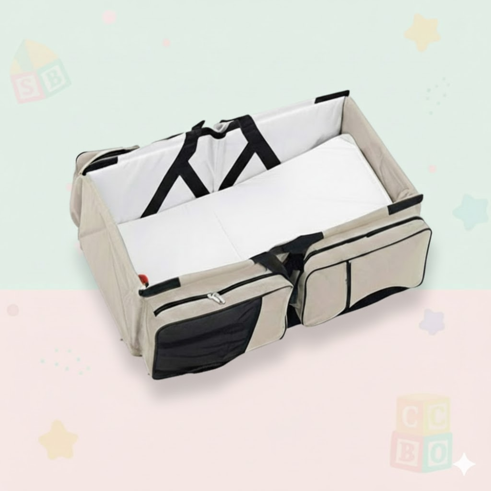Baby Bed & Travel Bag - Portable Infant Sleeper