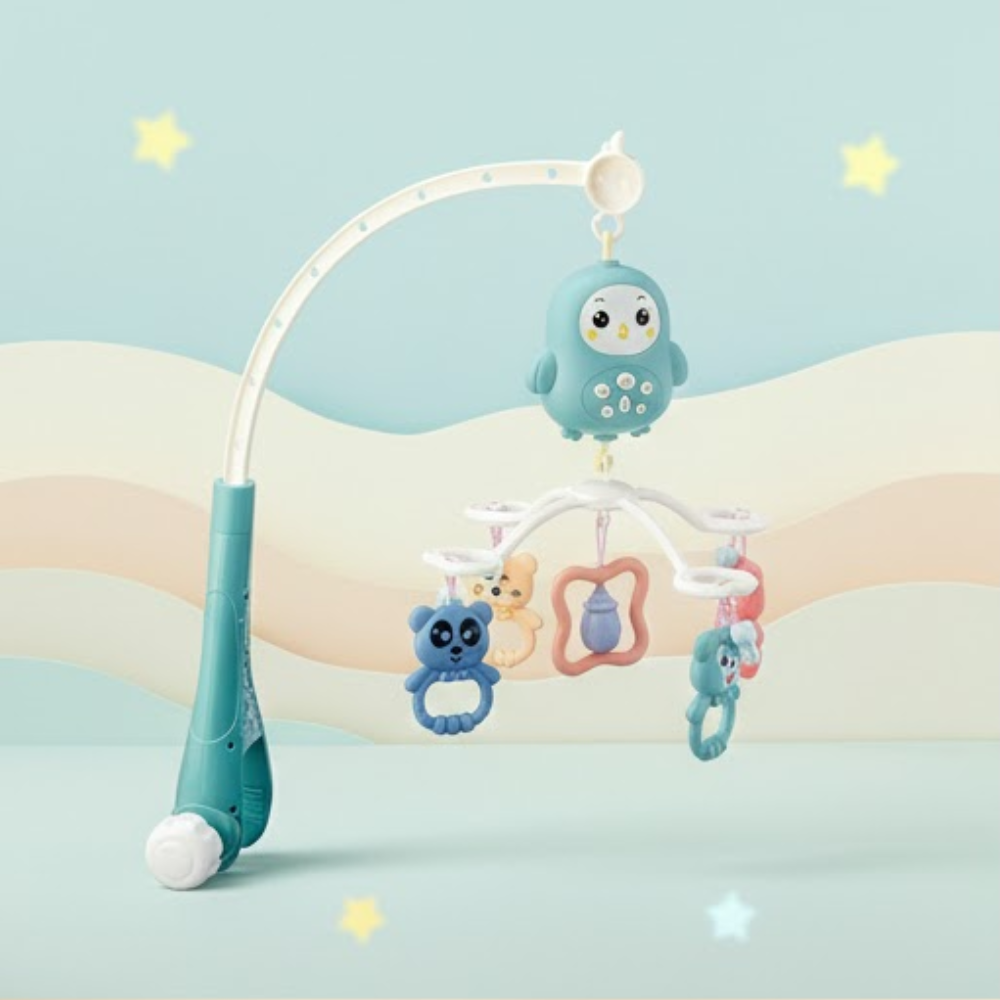 Baby Bell Rotation Toy - Sensory & Motor Skills Development