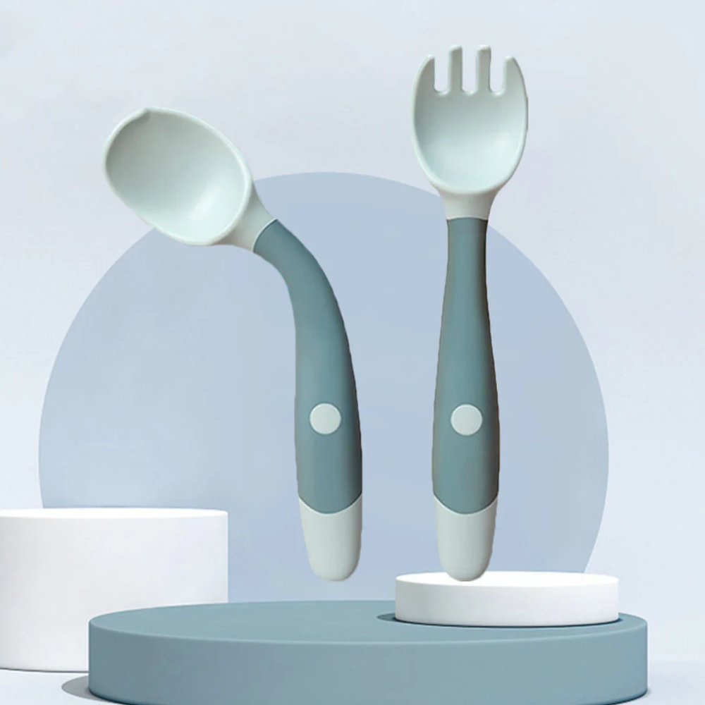 Silicone Training Spoon for Babies - Soft & Bendable