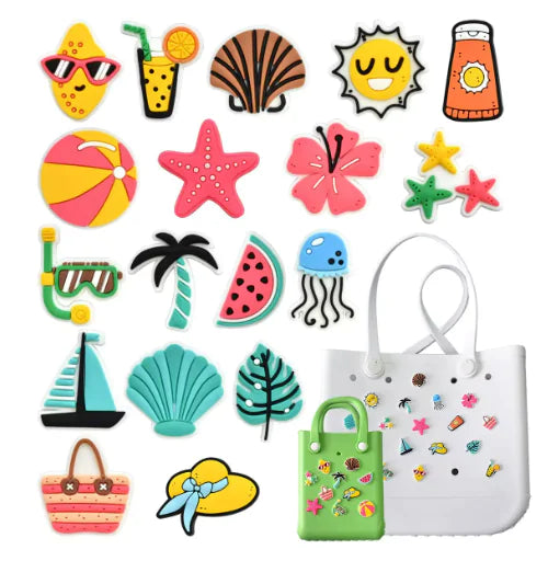 SummerWave 18-Piece Accessory Charm Bundle