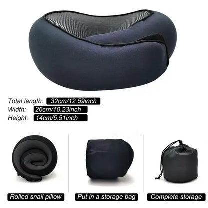 Memory Foam Travel Neck Pillow