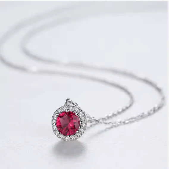 Sapphire Necklace Set - Elegant Gemstone Jewelry