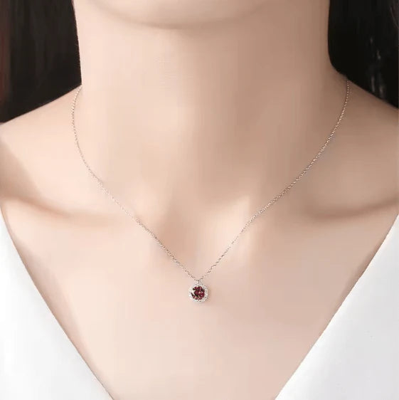 Sapphire Necklace Set - Elegant Gemstone Jewelry